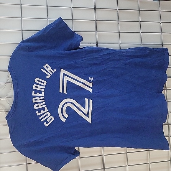 Majestic Women's Blue Jay t-shirt size LG blue - Picture 3 of 4